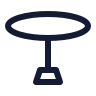 Table Round icon preview