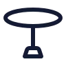 Table Round icon preview