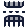 Table Rows Split icon preview