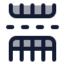 Table Rows Split icon preview