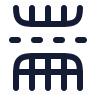 Table Rows Split icon preview