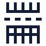 Table Rows Split icon preview