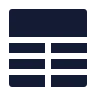 Table icon preview