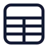 Table icon preview