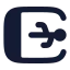 Tabletconnectedusb icon with solid rounded style