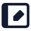 Tabletpen icon with solid standard style