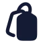 Tags icon with solid rounded style