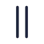 Tally icon with stroke rounded style