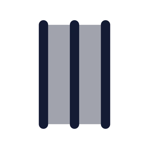 Tally 3 Icon in Duotone Rounded style