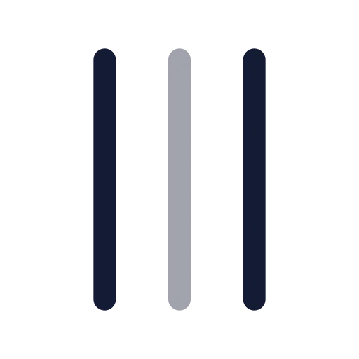 Tally 3 Icon in Twotone Rounded style