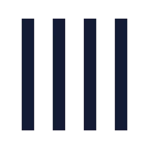 Tally 4 Icon in Solid Sharp style