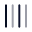 Tally icon with twotone rounded style