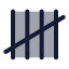 Tally icon with duotone standard style