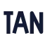 Tan icon with solid sharp style