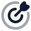 Target icon with bulk rounded style