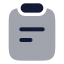 Task icon with bulk rounded style
