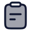 Task icon with duotone rounded style