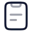 Task icon with twotone rounded style