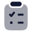 Taskdaily icon with bulk rounded style