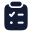 Taskdaily icon with solid rounded style