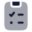 Taskdaily icon with bulk rounded style