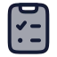 Taskdaily icon with duotone rounded style