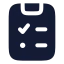 Taskdaily icon with solid rounded style