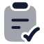 Taskdone icon with bulk rounded style