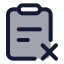 Taskremove icon with duotone standard style