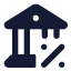 Taxes icon with solid standard style