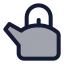 Teapod icon with duotone standard style