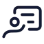 Teaching icon with stroke standard style