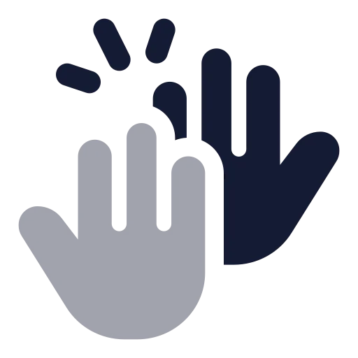 Team Work Icon in Bulk Rounded style