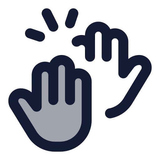 Team Work Icon in Duotone Rounded style