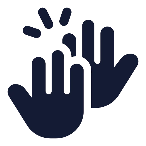 Team Work Icon in Solid Rounded style