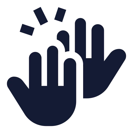 Team Work Icon in Solid Sharp style