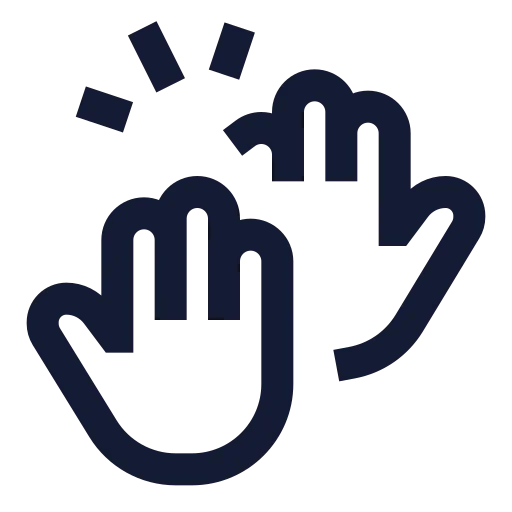 Team Work Icon in Stroke Sharp style