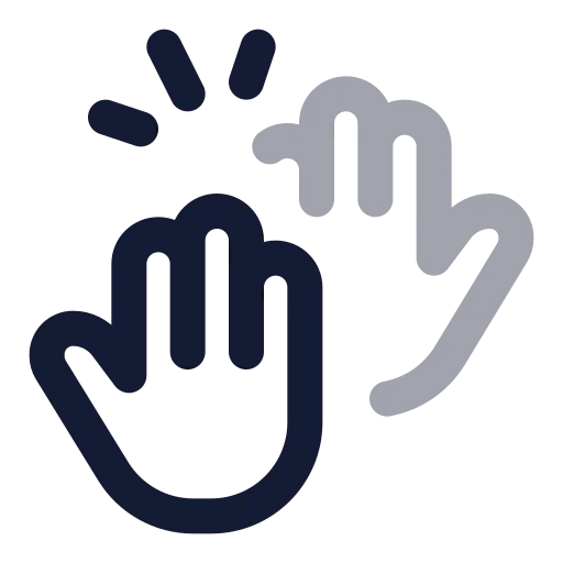 Team Work Icon in Twotone Rounded style