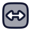 Teamviewer icon with duotone rounded style