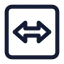 Teamviewer icon with stroke standard style