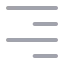 Textalignend icon with duotone rounded style
