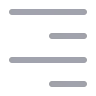 Text Align End icon preview