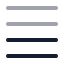 Textalignjustifycenter icon with twotone rounded style