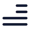 Text Align Justify Right icon preview