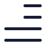 Text Align Justify Right icon preview