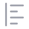 Text Align Left 01 icon preview