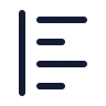 Text Align Left 01 icon preview
