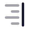 Text Align Right 01 icon preview