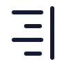 Text Align Right 01 icon preview