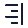 Text Align Right 01 icon preview